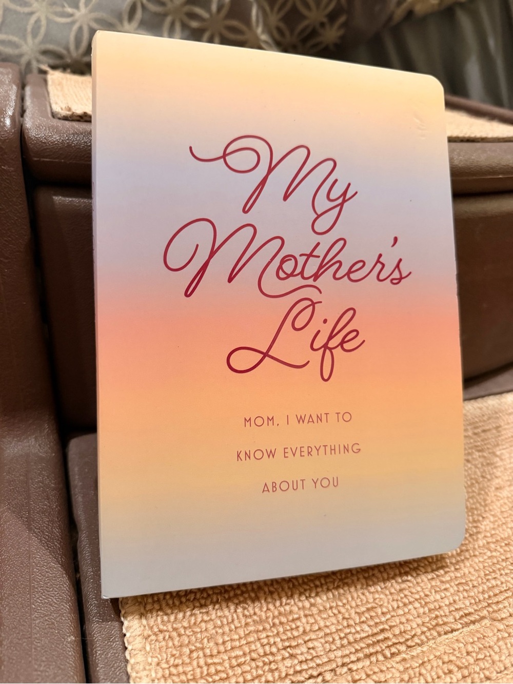 My Mother's Life Journal - Writeable Life Journal for Mom